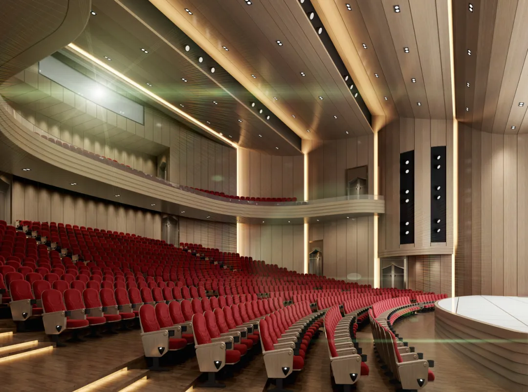 Grand Theater interior rendering
