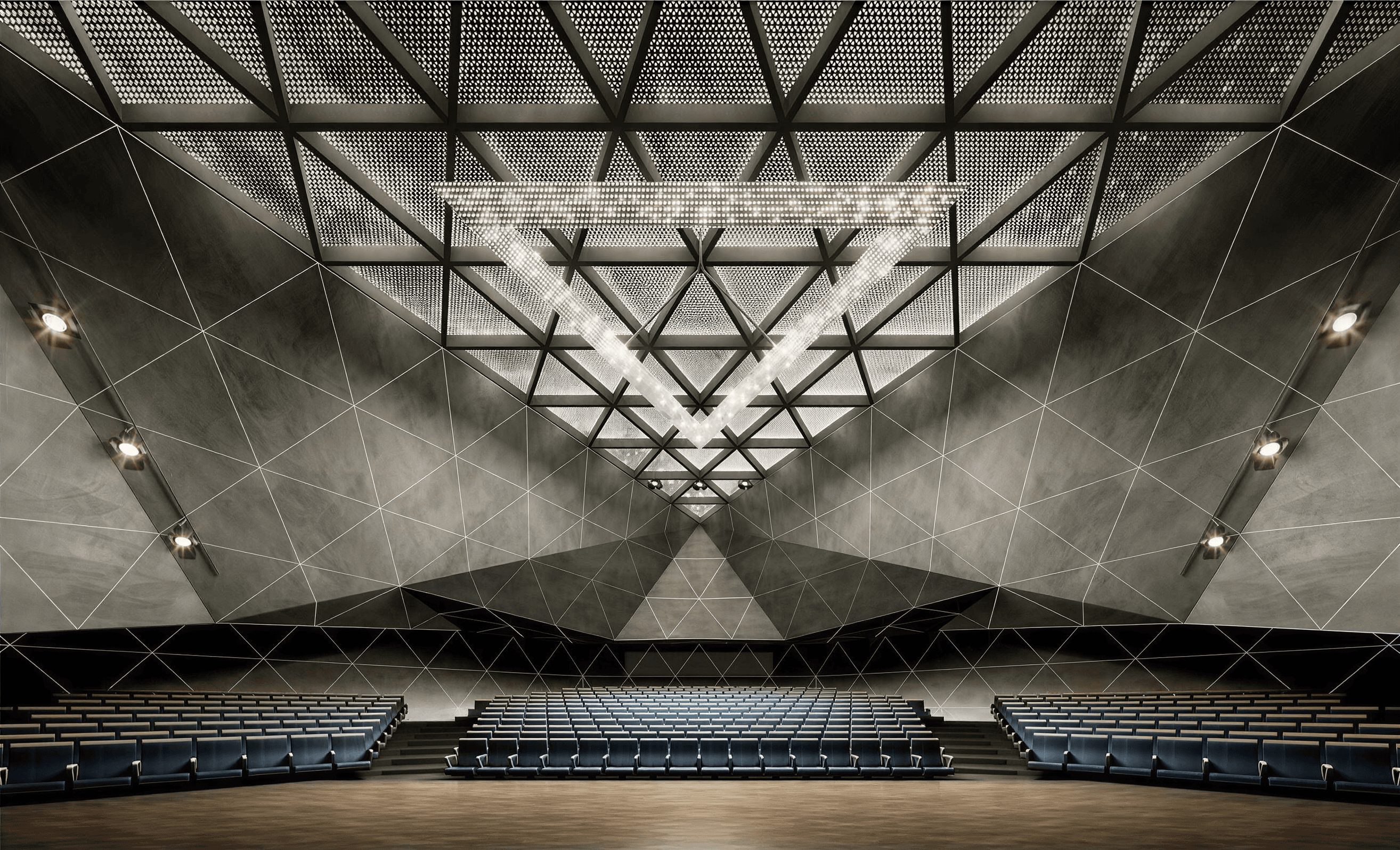 Design rendering of the renovated University Multipurpose Hall