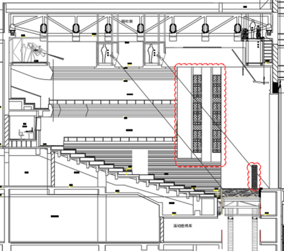 Construction section drawing for Scheme 4-1