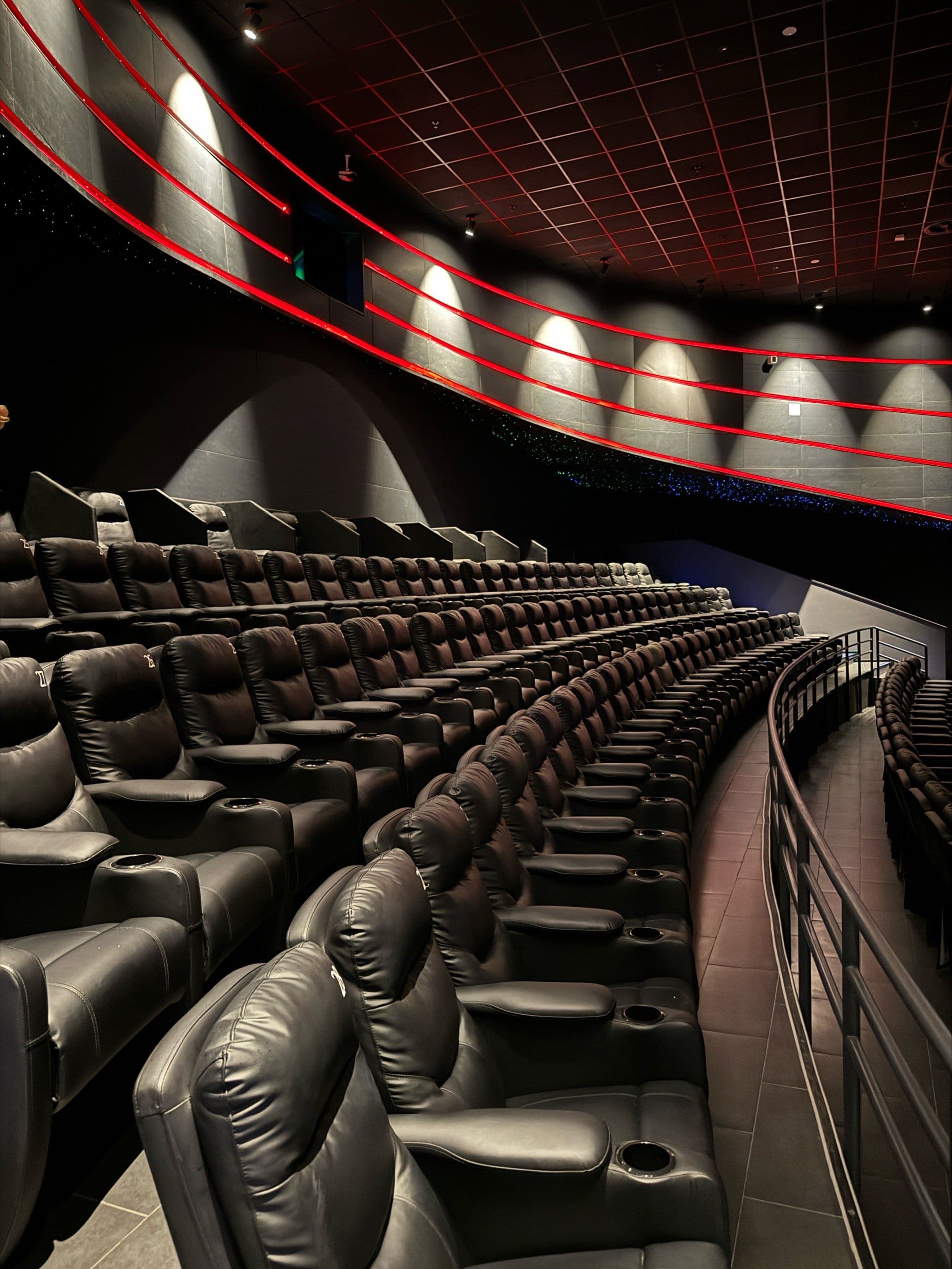 Curved large-format LED stage environment demonstrating immersive screen geometry and full-width visual coverage