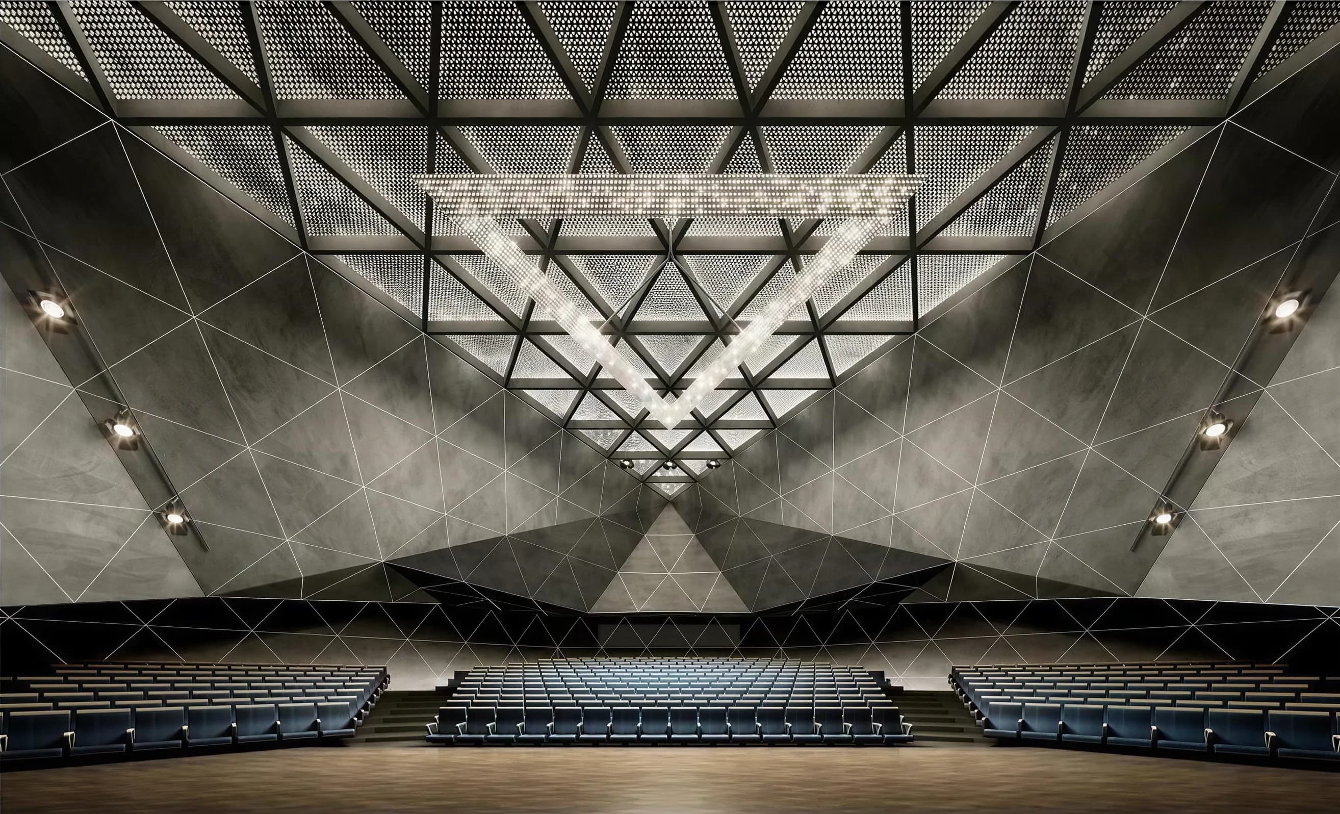 Design rendering of the renovated University Multipurpose Hall