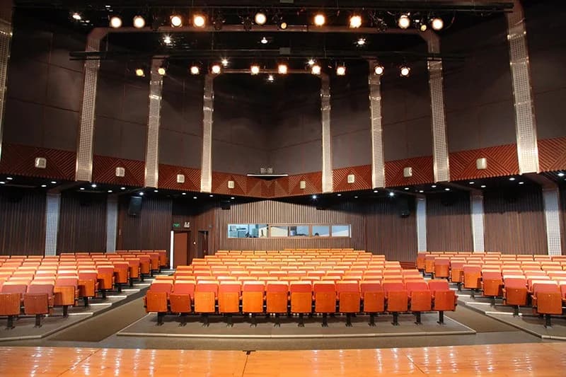 View of the University Multipurpose Hall before renovation