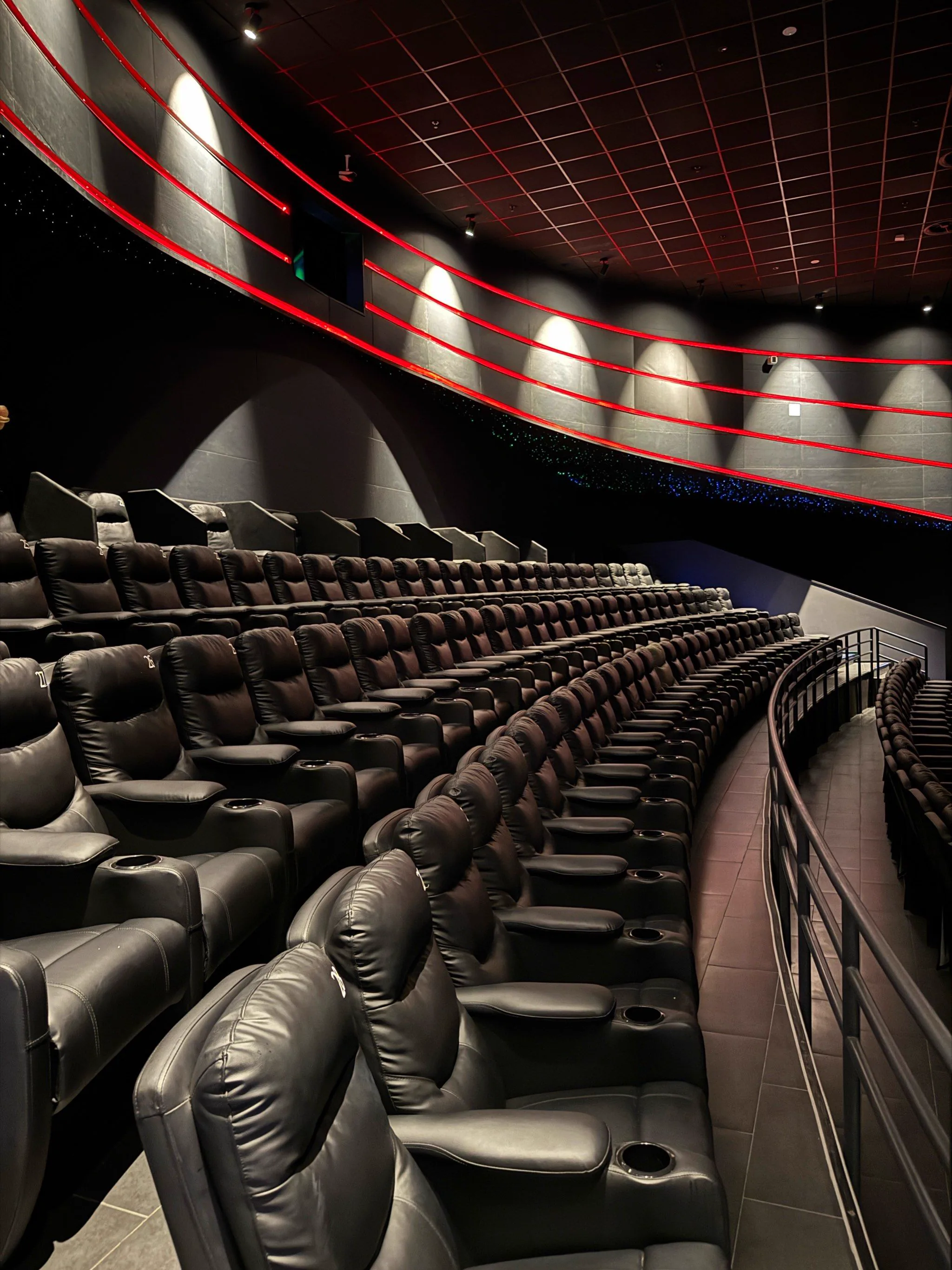 Curved large-format LED stage environment demonstrating immersive screen geometry and full-width visual coverage